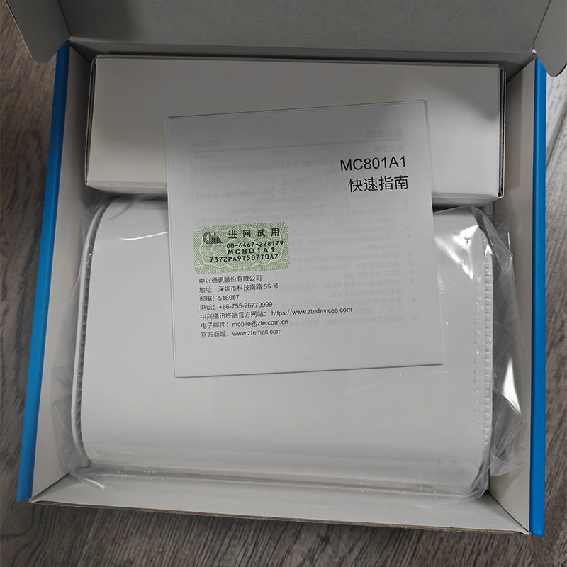 Routeur SIM ZTE 5G WiFi 6 AX1800 Home CPE MC801A1 4G LTE CAT22