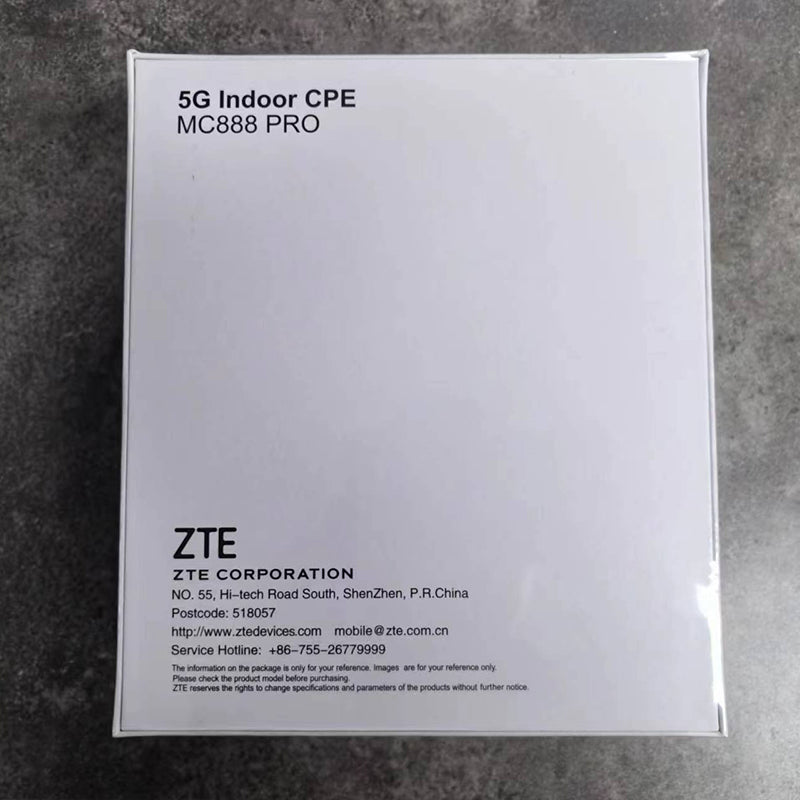 Routeur maillé ZTE 5G Indoor CPE MC888 Pro Wi-Fi 6 AX5400 4G LTE CAT19