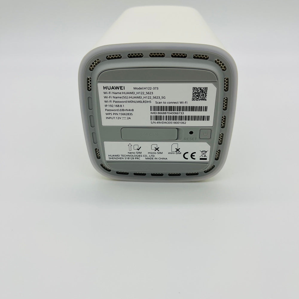 HUAWEI 5G CPE PRO 2 H122-373 WiFi 6 AX3000 Wireless Router