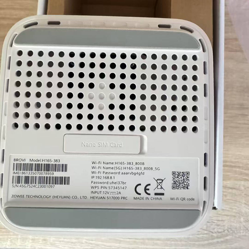 HUAWEI 5.5G CPE PRO 6 WiFi 7 Router H165-383