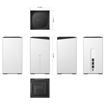 Routeur CPE haut débit sans fil 5G 4G LTE WiFi 6 AX3000 débloqué