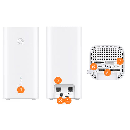 HUAWEI 5G CPE 5s H153-381 WiFi 6 AX3000 Wireless Gateway Router