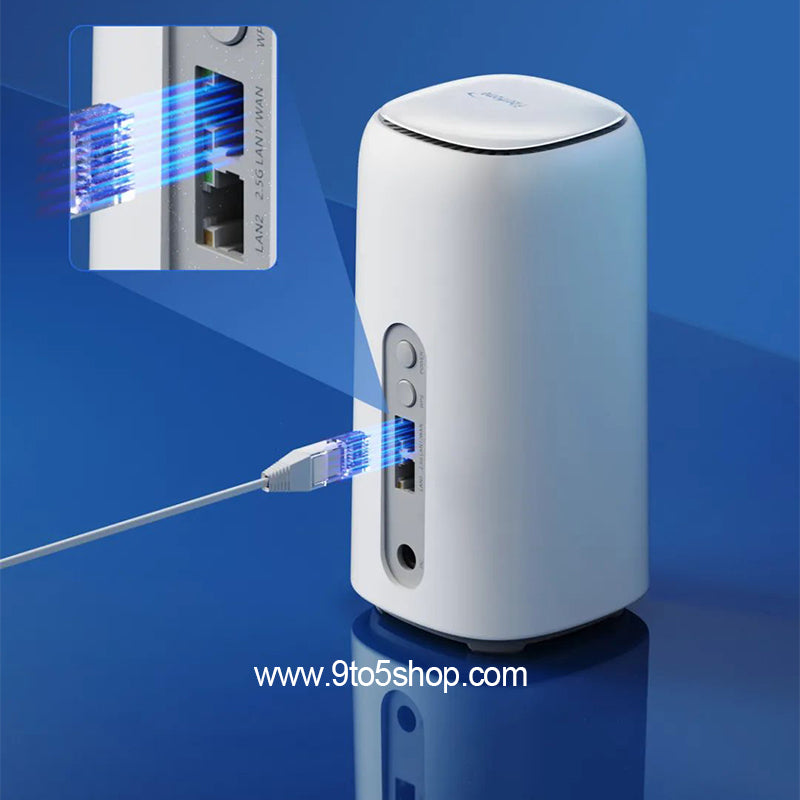 FiberHome 5G CPE Pro 2 LG6151M WiFi 7 BE5000 2.5G Indoor Router