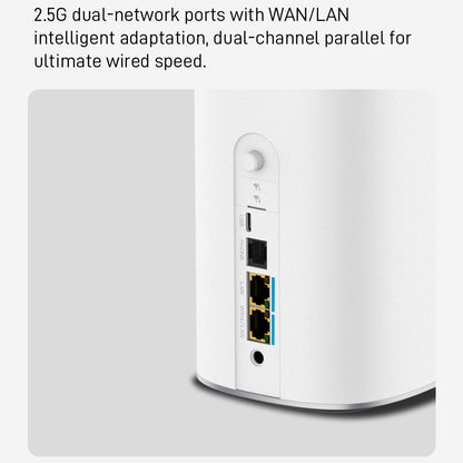 Routeur CPE d'intérieur ZTE G5 Ultra 5G AI FWA Wi-Fi 7 BE19000
