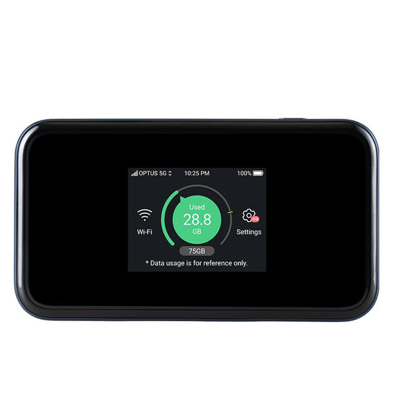 Point d'accès Wi-Fi 6 OPTUS 5G MU5001 4 500 mAh, double bande, portable, MiFi
