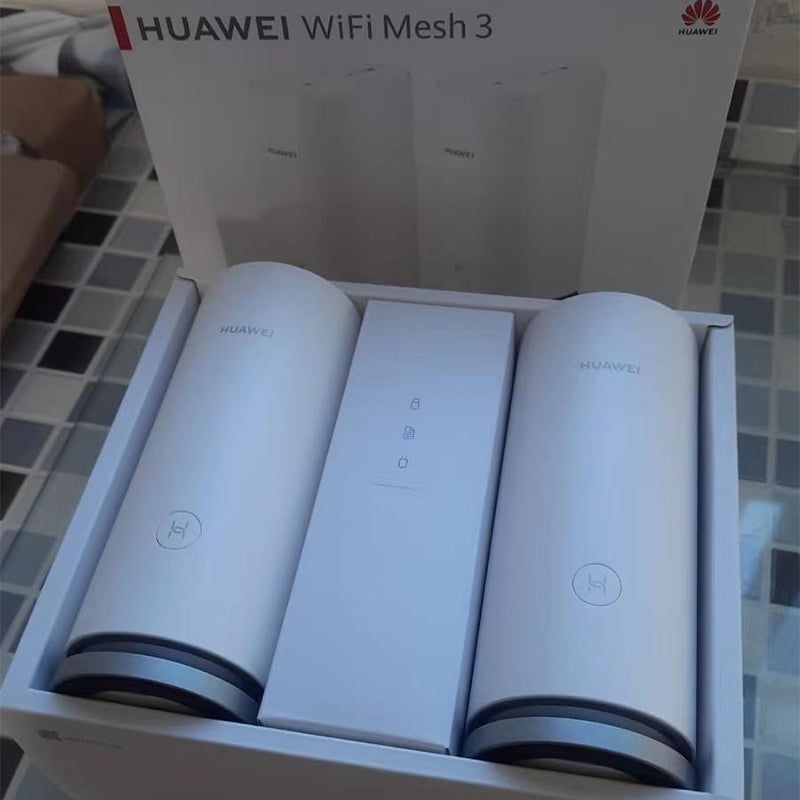 Routeur sans fil HUAWEI WiFi Mesh 3 WS8100 AX3000 Couverture domestique