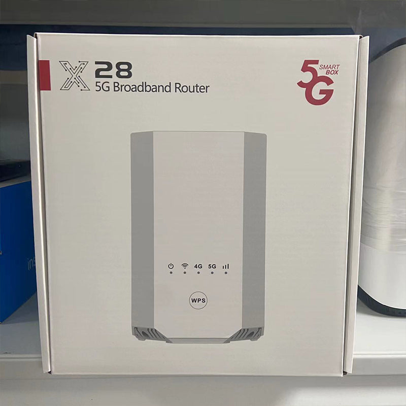 Routeur sans fil ZLT X28 5G CPE WiFi 6 AX1800 avec carte SIM