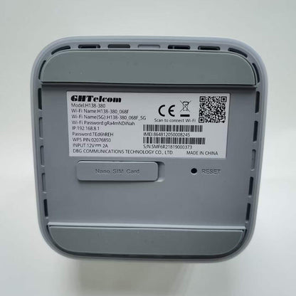 HUAWEI 5G CPE Pro 3 H138-380 WiFi 6 AX1800 4G LTE CAT19 Sim Router