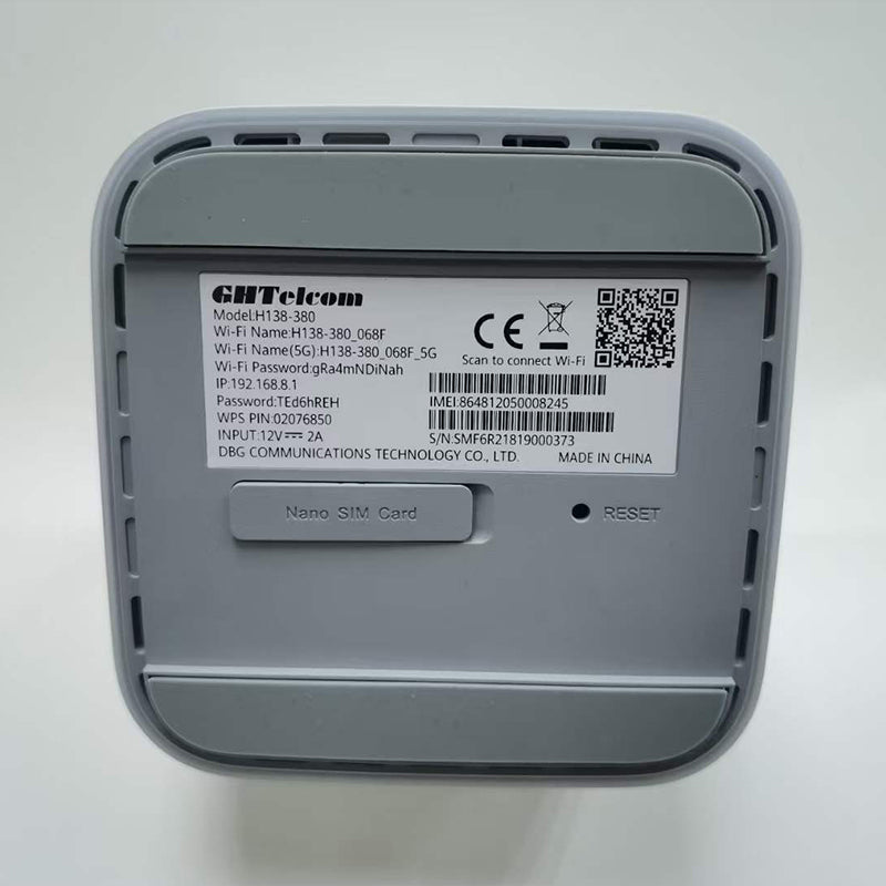 HUAWEI 5G CPE Pro 3 H138-380 WiFi 6 AX1800 4G LTE CAT19 Sim Router