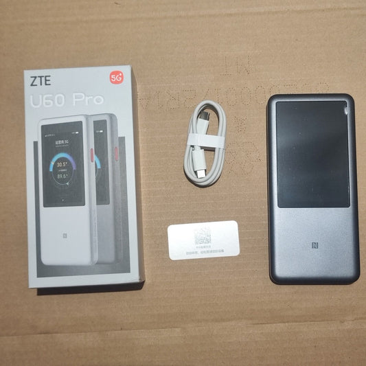 ZTE 5G Mobile WiFi U60 Pro MU5250 SDX75 WiFi 7 AX3600 Hotspot