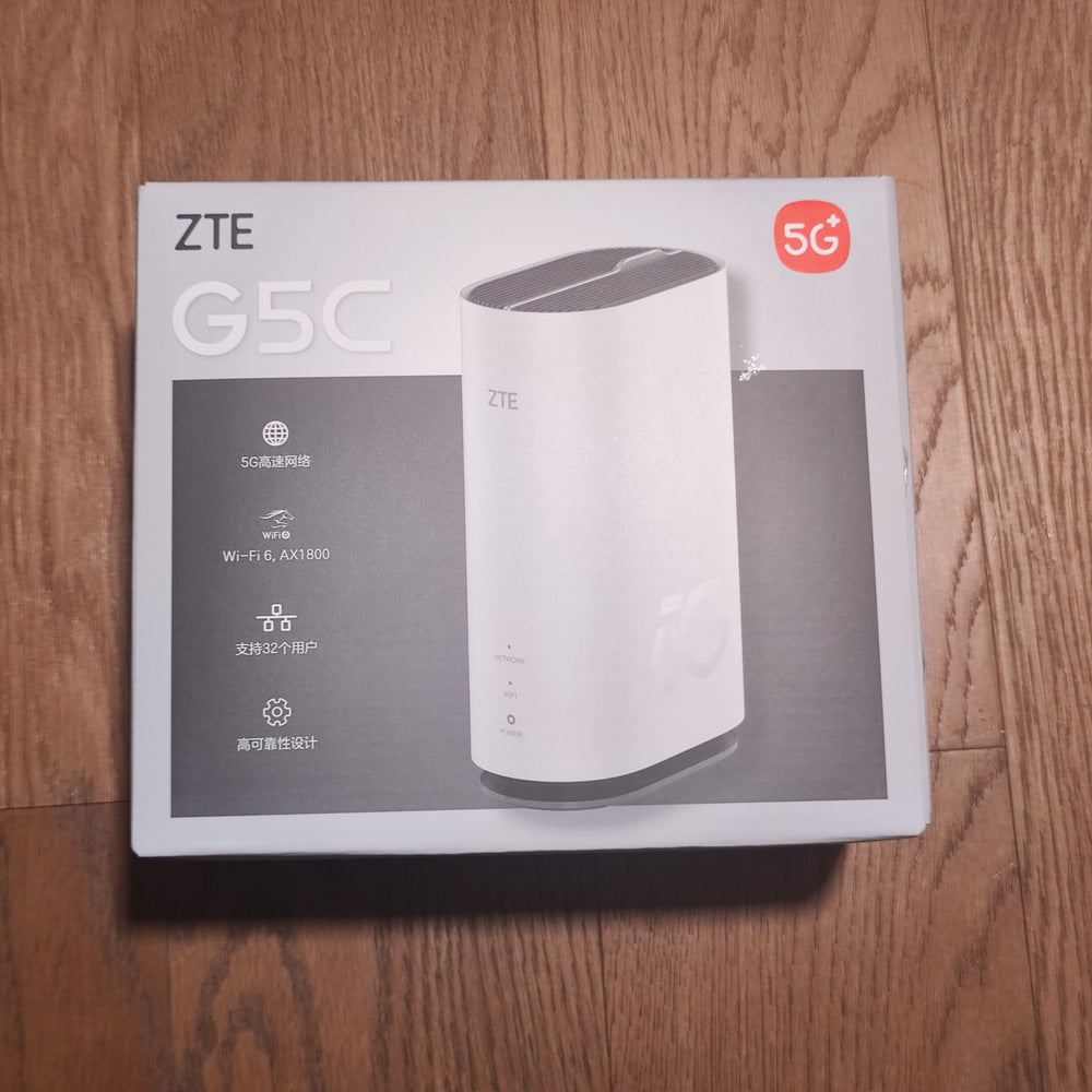 Routeur haut débit sans fil ZTE 5G Indoor FWA CPE G5C WiFi 6 AX1800