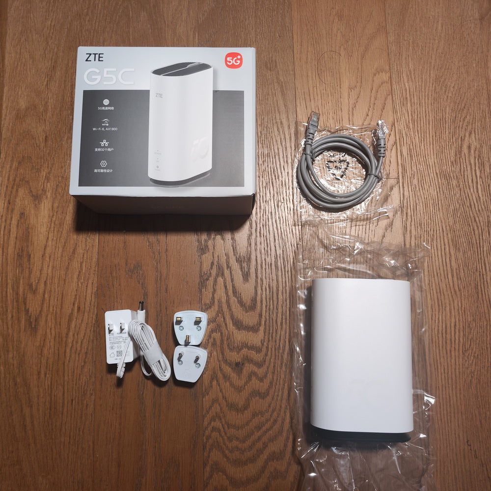 Routeur haut débit sans fil ZTE 5G Indoor FWA CPE G5C WiFi 6 AX1800