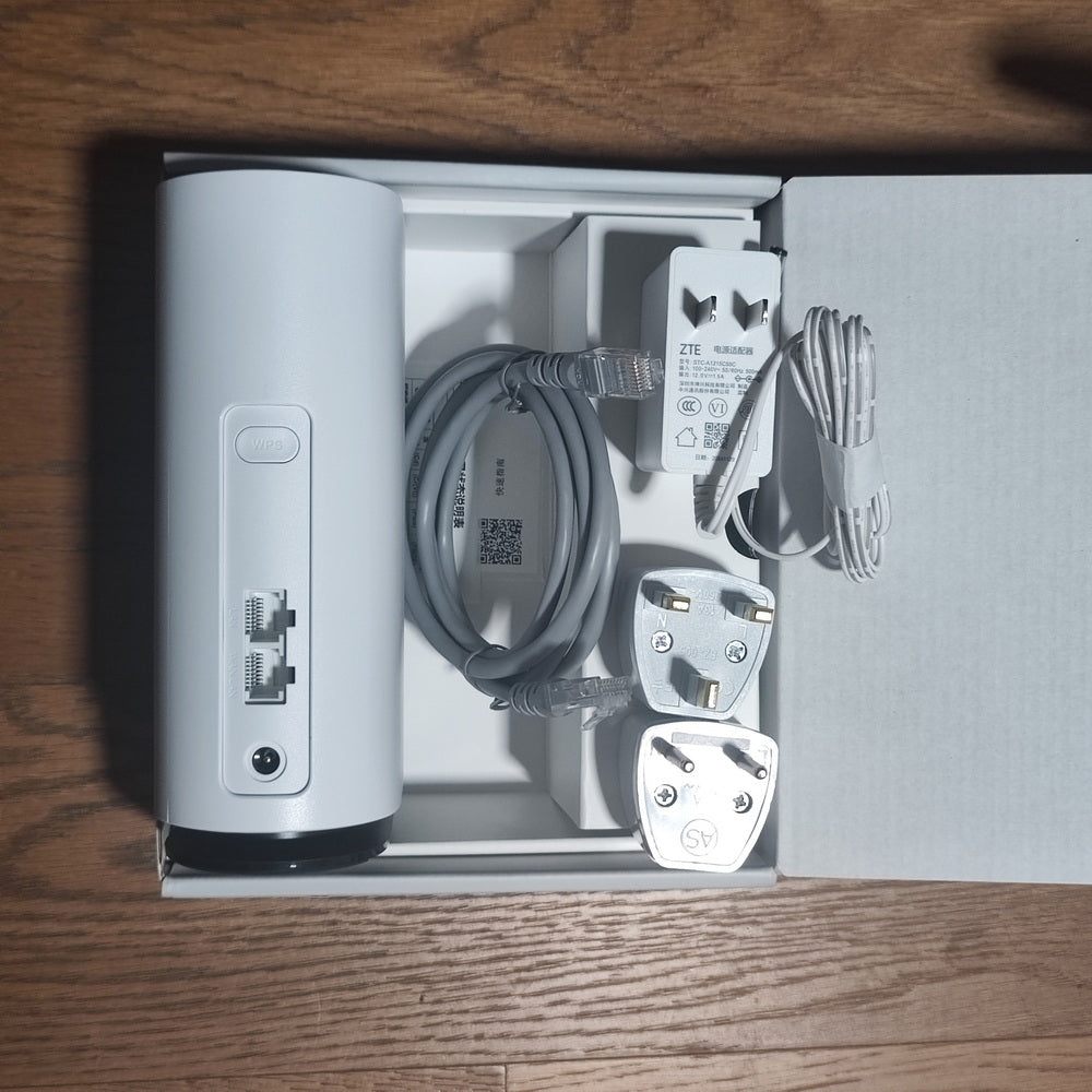 Routeur haut débit sans fil ZTE 5G Indoor FWA CPE G5C WiFi 6 AX1800