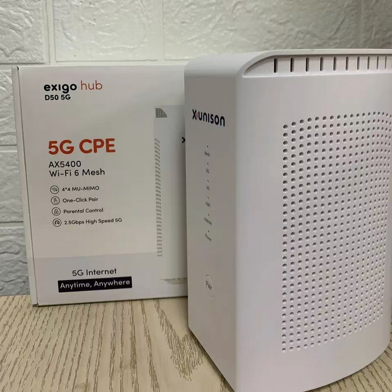 Routeur maillé Xunison Exigo Hub D50 5G CPE WiFi 6 AX5400