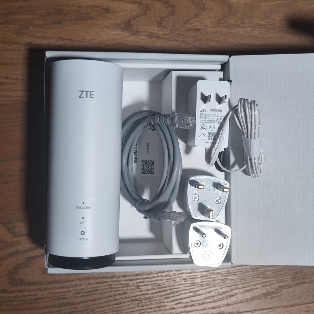 Routeur haut débit sans fil ZTE 5G Indoor FWA CPE G5C WiFi 6 AX1800