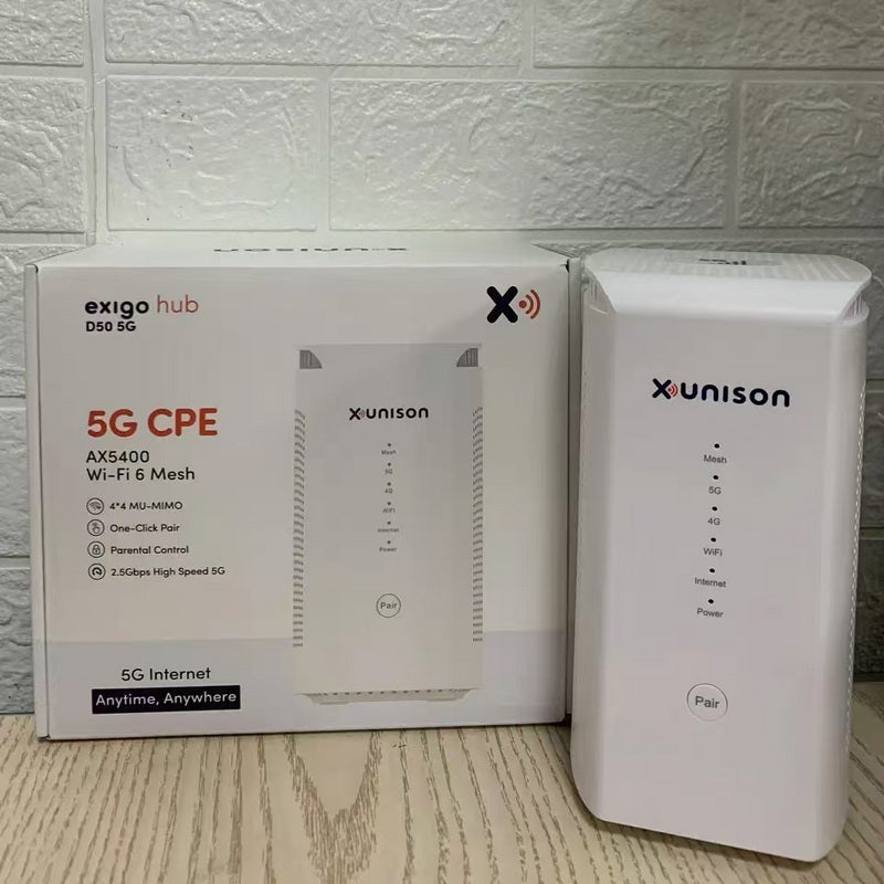 Routeur maillé Xunison Exigo Hub D50 5G CPE WiFi 6 AX5400
