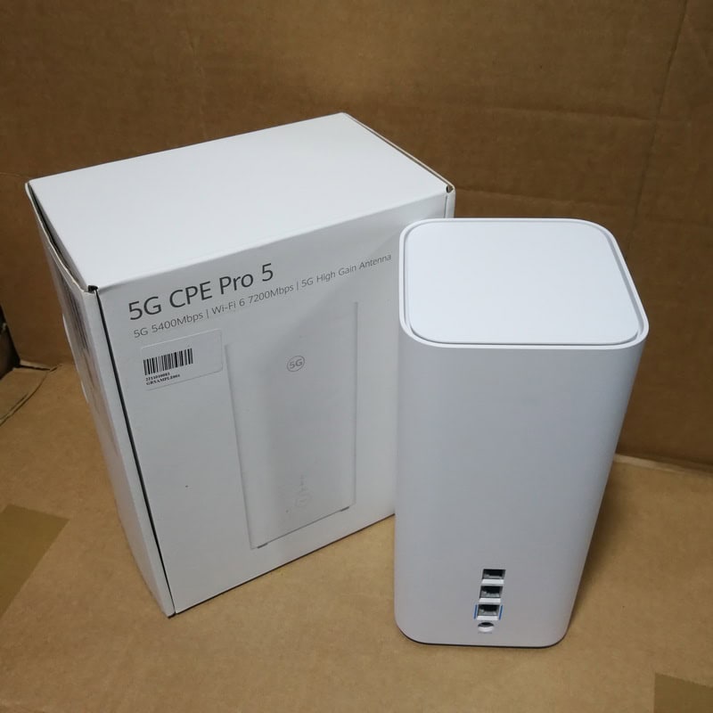 HUAWEI 5G CPE Pro 5 H158-381 WiFi 6 AX7200 Router With Sim Card Slot